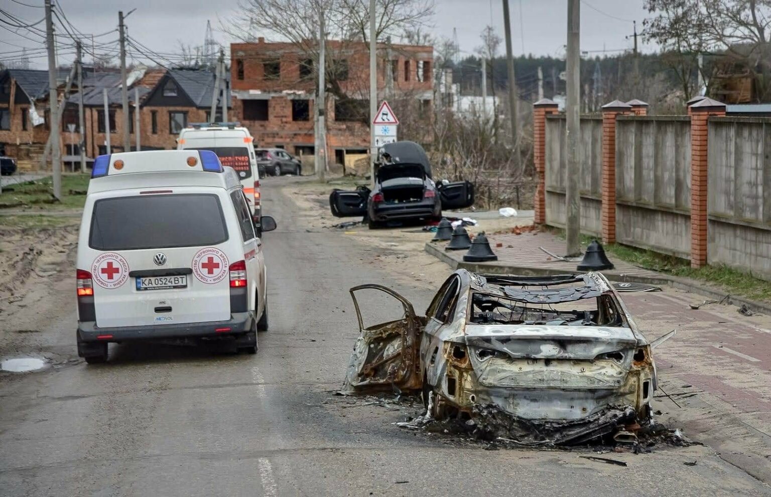 Ukrainian Red Cross helps in the liberated suburbs of Kyiv – Товариство ...