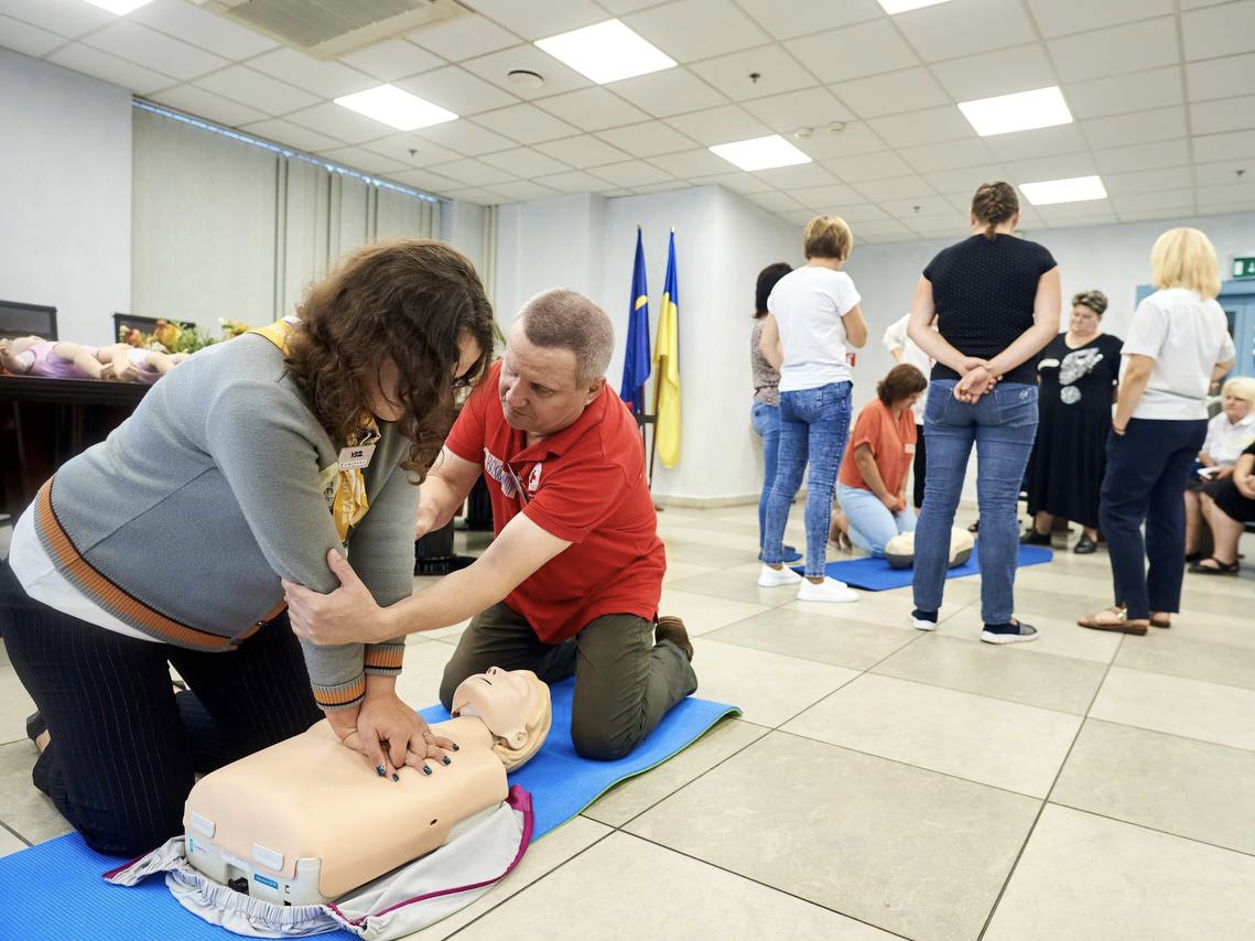 The first half a hundred station employees completed a training course ...