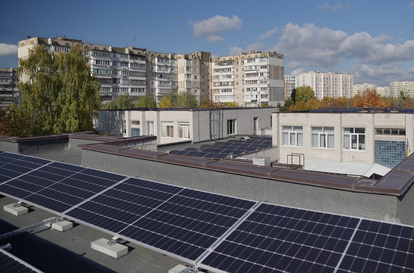 Hospital In Kyiv Oblast Equipped With Solar Panels With The Help Of The 