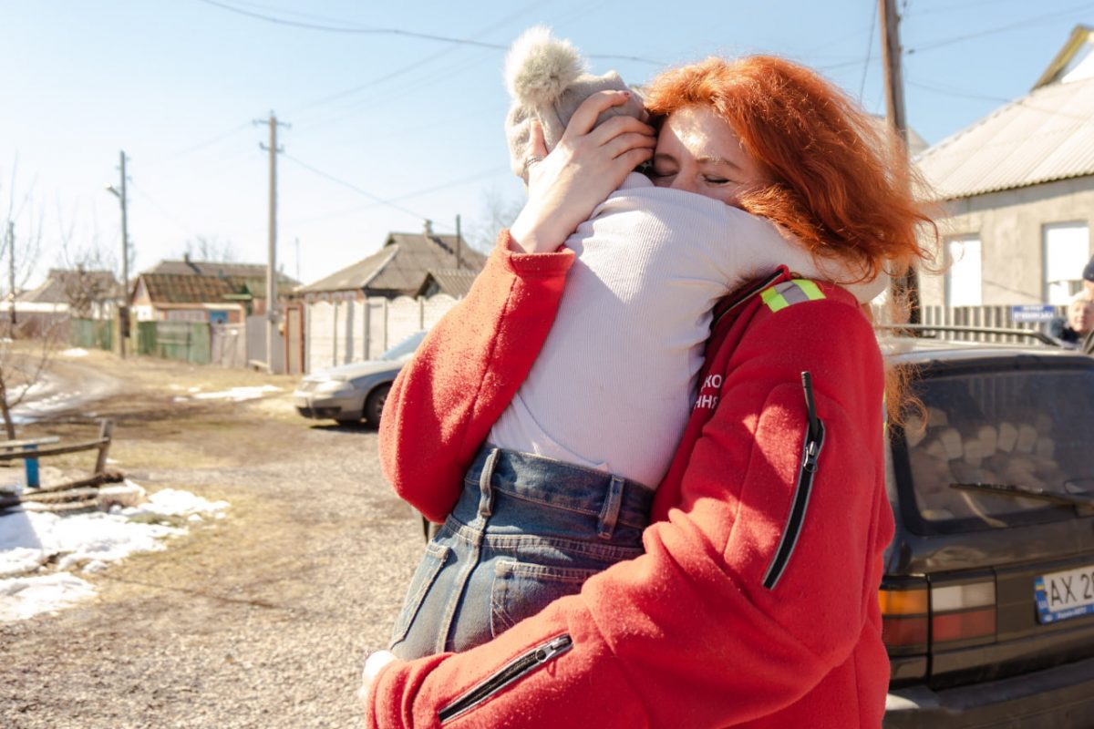 Український Червоний Хрест надає психологічну підтримку постраждалим людям