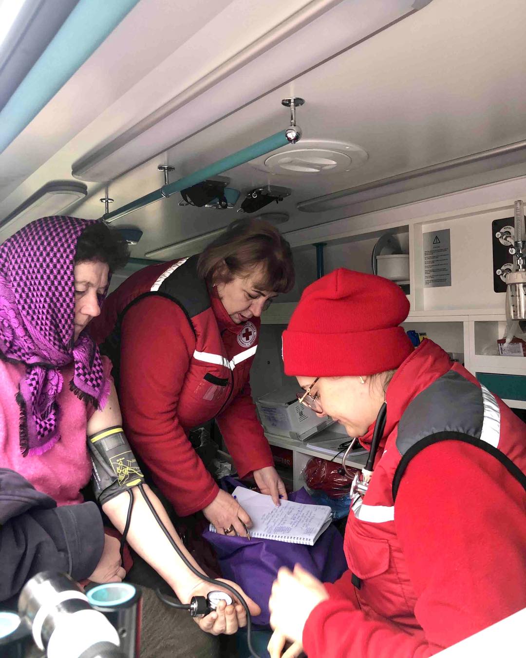 На Сумщині розпочала свою роботу ще одна мобільна медична бригада Українського Червоного Хреста