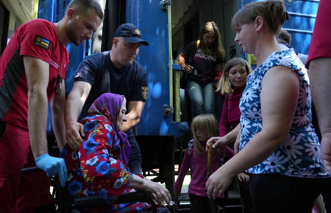 The Fourth Evacuation Train from the Donetsk Region Has Recently Arrived in Kovel