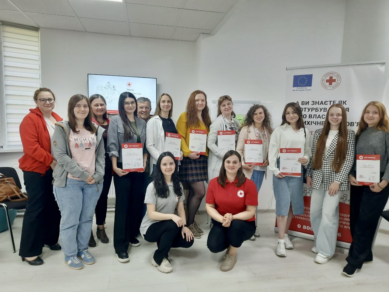 In Chernivtsi, the Ukrainian Red Cross Launches Psychological First Aid Training Sessions for Lawyers of the…