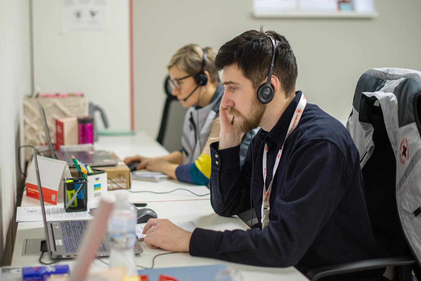The Ukrainian Red Cross Increases the Number of Operators to Provide ...