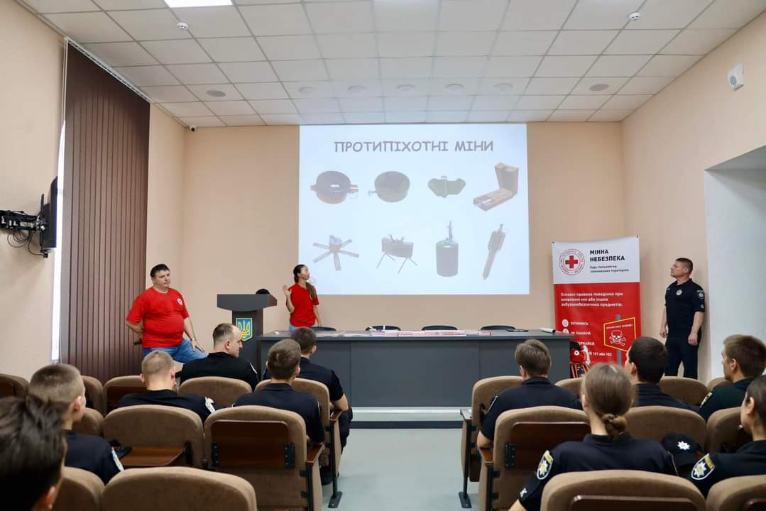 A mine risk information session was conducted in Odesa for cadets of the Department of Pre-trial…