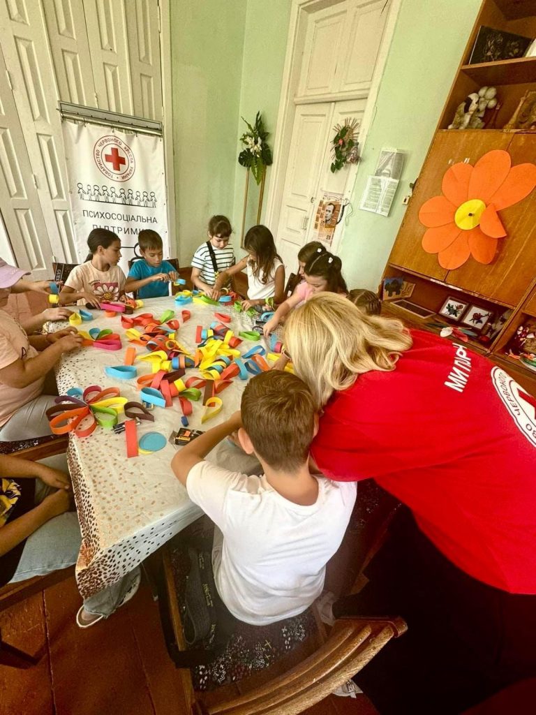 A psychosocial support event was held in Chornukhy, Poltava region