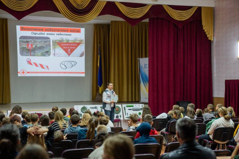 У місті Ірпінь Український Червоний Хрест за підтримки Італійського Червоного Хреста провів лекцію з протимінної діяльності…