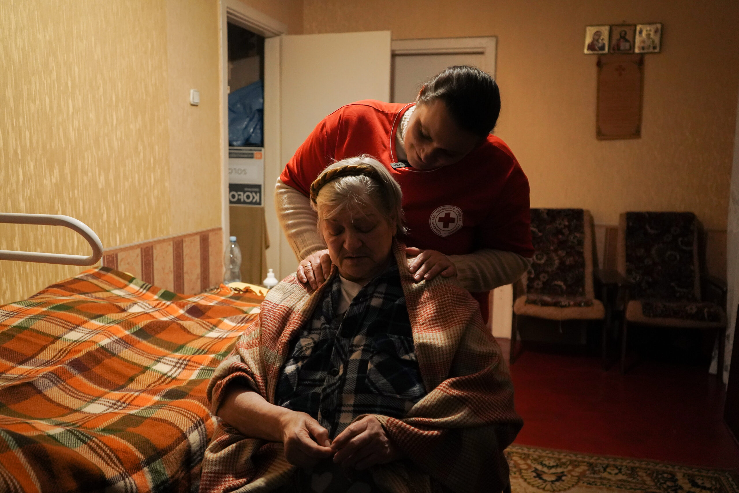 Around 7,500 older people living alone receive ongoing support from social helpers of the Ukrainian Red…