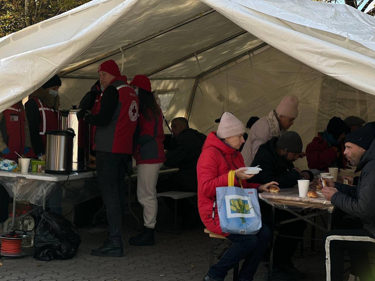 Hot meals, support, information, and clothing: every Sunday in Cherkasy, the Ukrainian Red Cross team will…