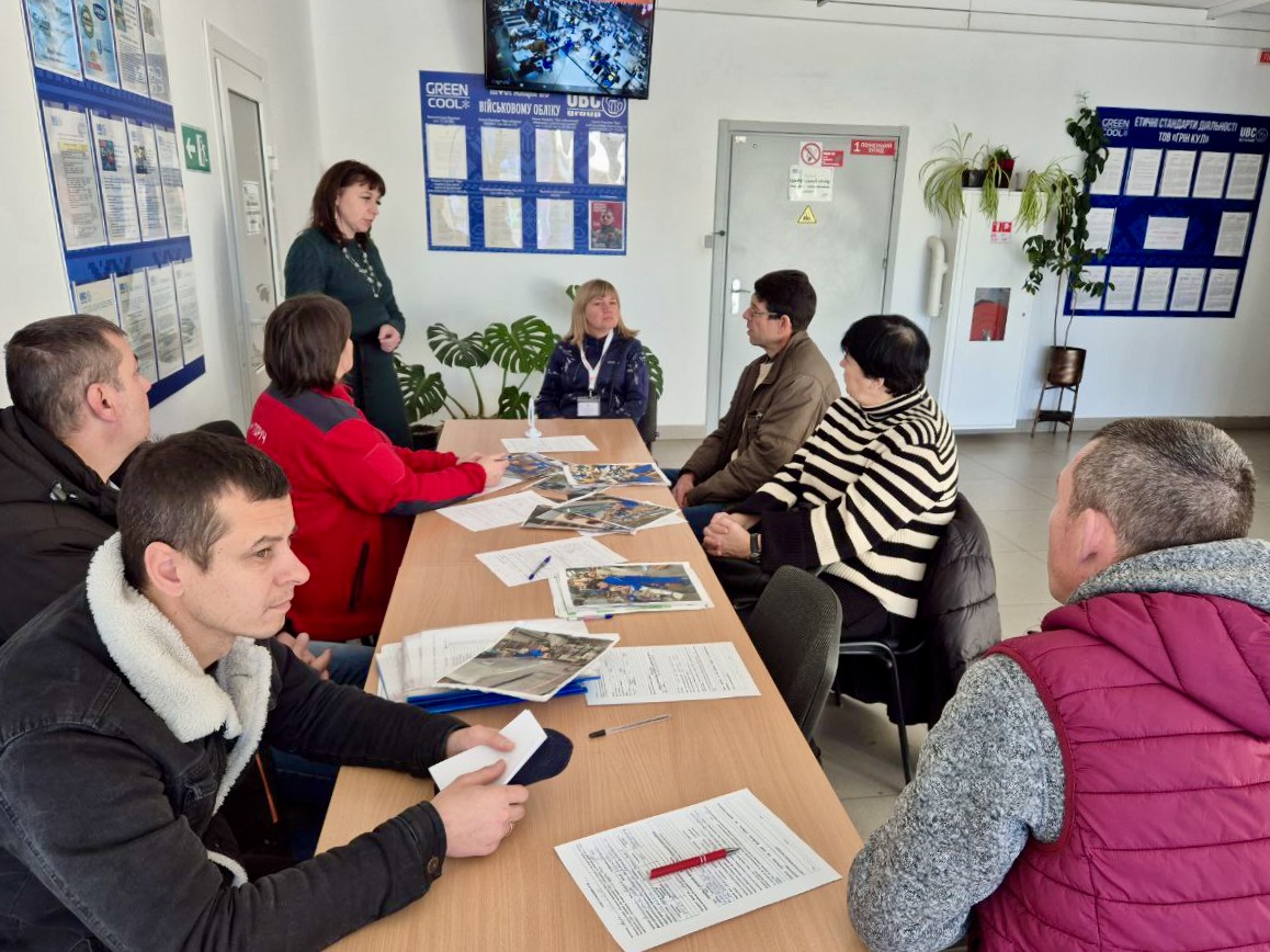 Participants of the Ukrainian Red Cross “Reboot: Expanding Employment Opportunities” programme visited enterprises in the Vinnytsia…