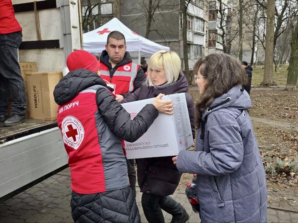 Today, the team from the Cherkasy regional branch of the Ukrainian Red ...