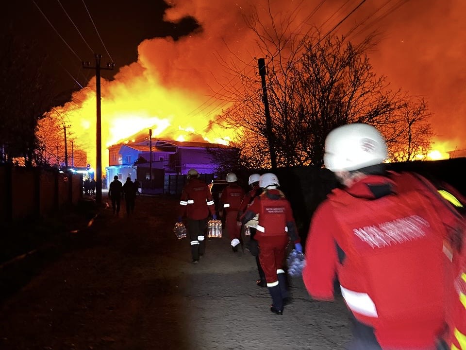 Odesa: The Ukrainian Red Cross responded to the overnight attack ...