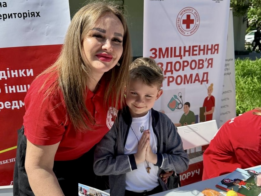 В Одесі Український Червоний Хрест долучився до масштабного заходу «Містечко імунізації: свято вакцинації для дітей та…