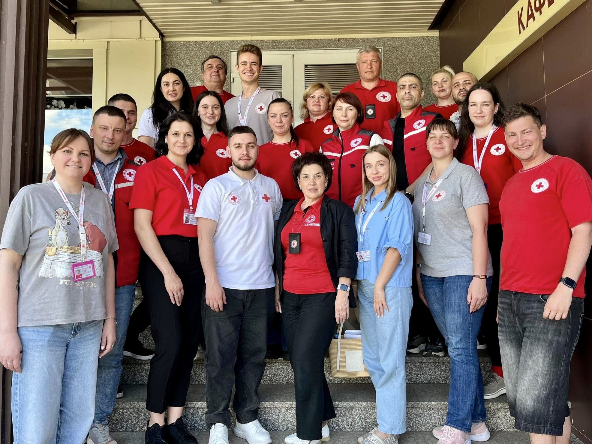 The Ukrainian Red Cross launches a mine risk awareness programme in the ...