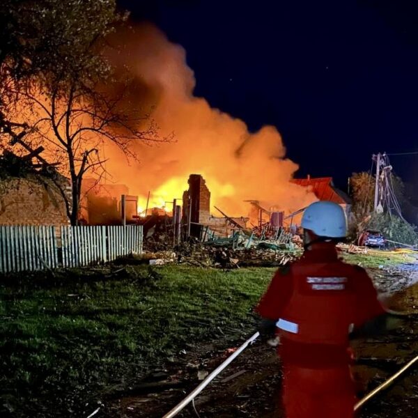 Сумщина: волонтери Українського Червоного Хреста надавали допомогу на місці обстрілу