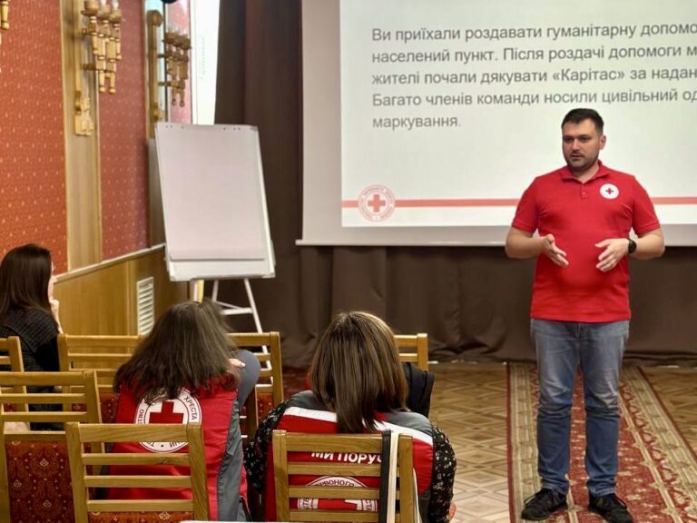Safety Training for the Ukrainian Red Cross Team Held in Ivano-Frankivsk