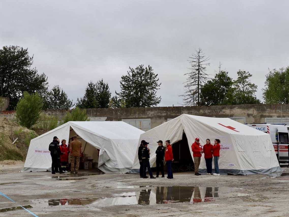 The Ukrainian Red Cross took part in large-scale exercises in the ...