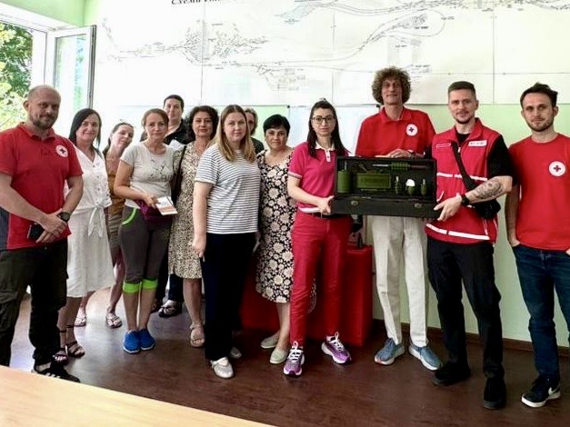 The Ukrainian Red Cross steps up mine action in coastal communities