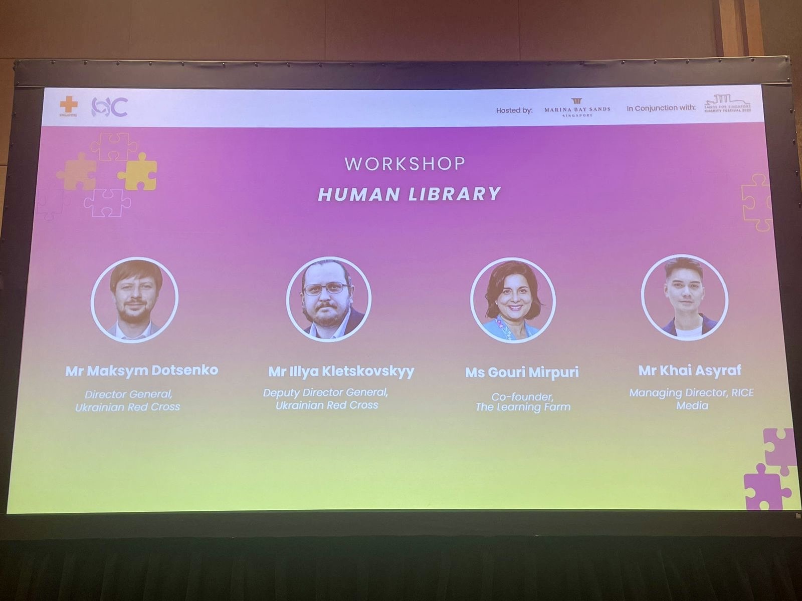Український Червоний Хрест представляє Україну на глобальній гуманітарній платформі в Сінгапурі