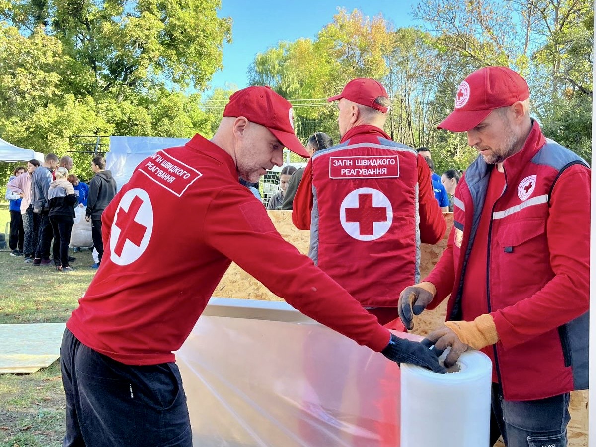 Ukrainian Red Cross Response Following the Attack in the Poltava Region ...