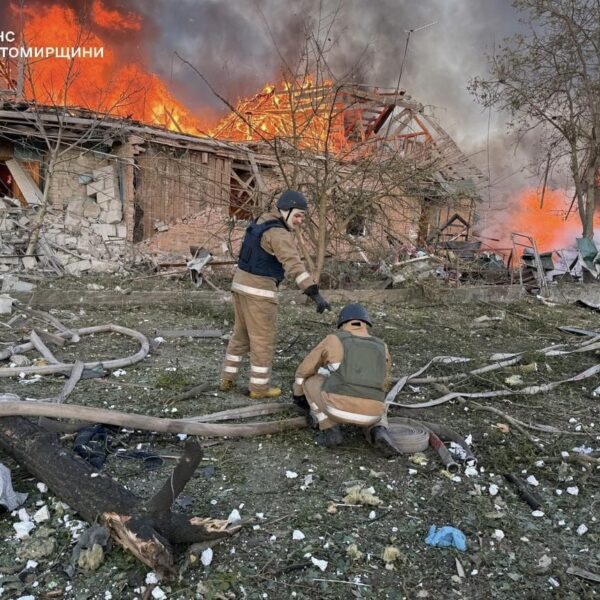 Допомога Українського Червоного Хреста на місцях обстрілів у Житомирі та Вінниці