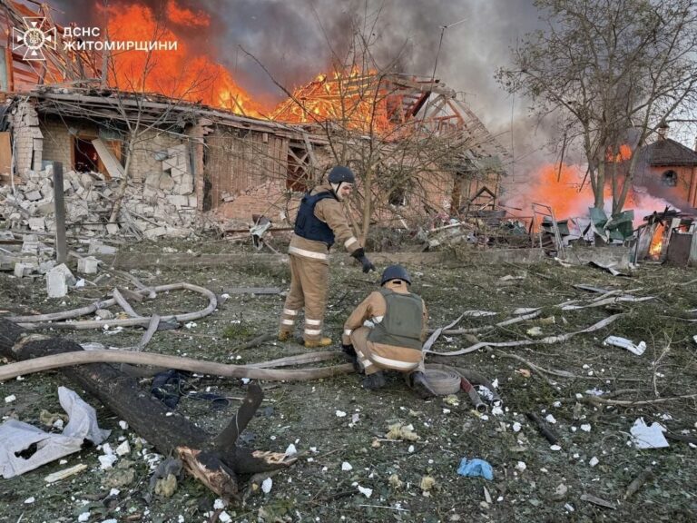 Допомога Українського Червоного Хреста на місцях обстрілів у Житомирі та Вінниці