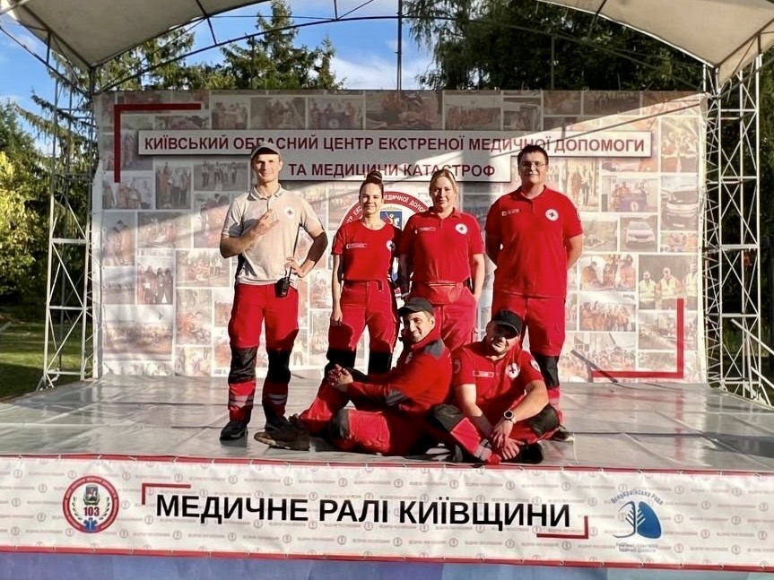 Last weekend, the emergency response team of the Ukrainian Red Cross in ...