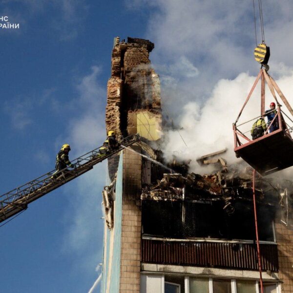 Український Червоний Хрест продовжує надавати допомогу на місцях ліквідації наслідків ранкових атак