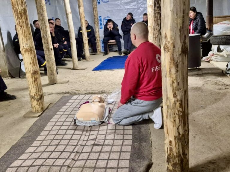 First Day of the 48-Hour Training for State Emergency Service Officers in Sloviansk