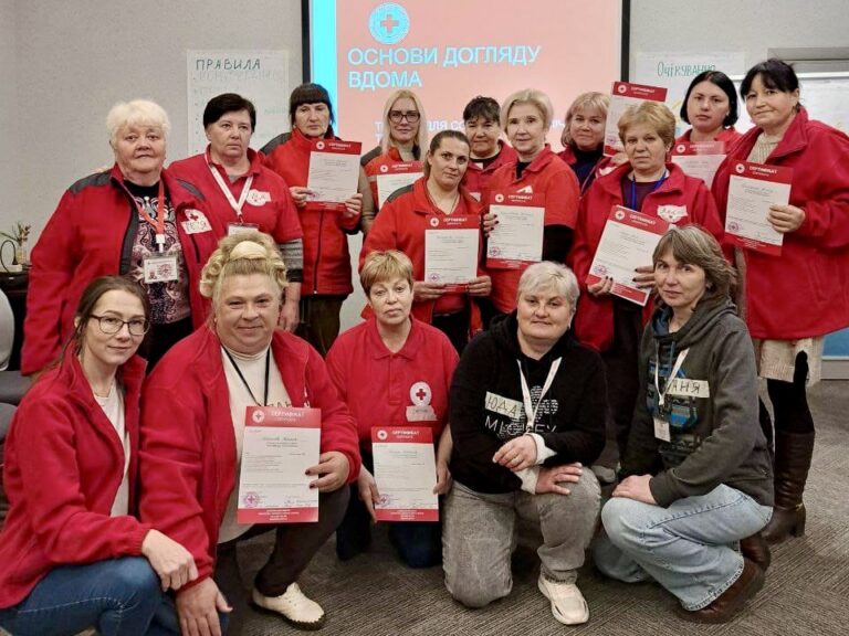 В Одесі відбувся тренінг для соціальних помічників Українського Червоного Хреста