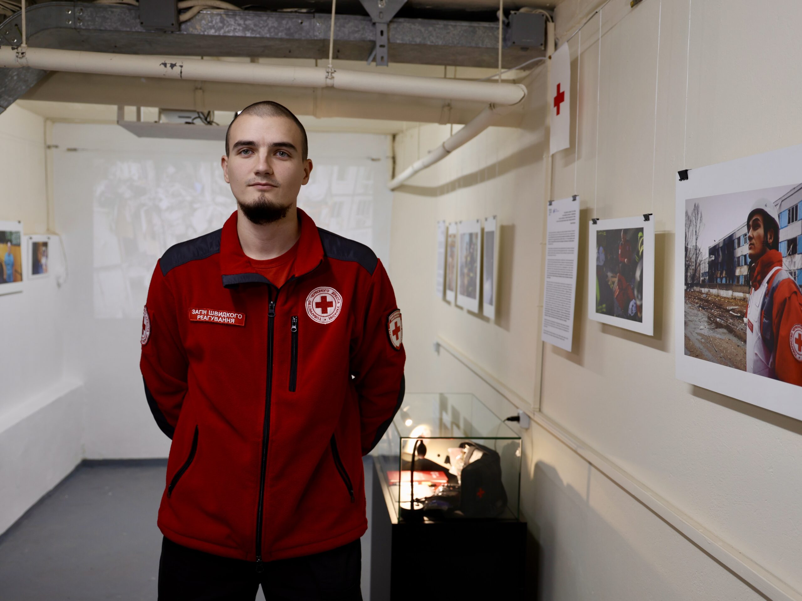 The Ukrainian Red Cross Joins the Exhibition “Support of a Frontline City”