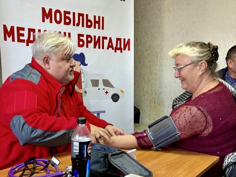 Over 5,600 Consultations Delivered by Family Doctors from Ukrainian Red Cross Mobile Health Units in Dnipro…