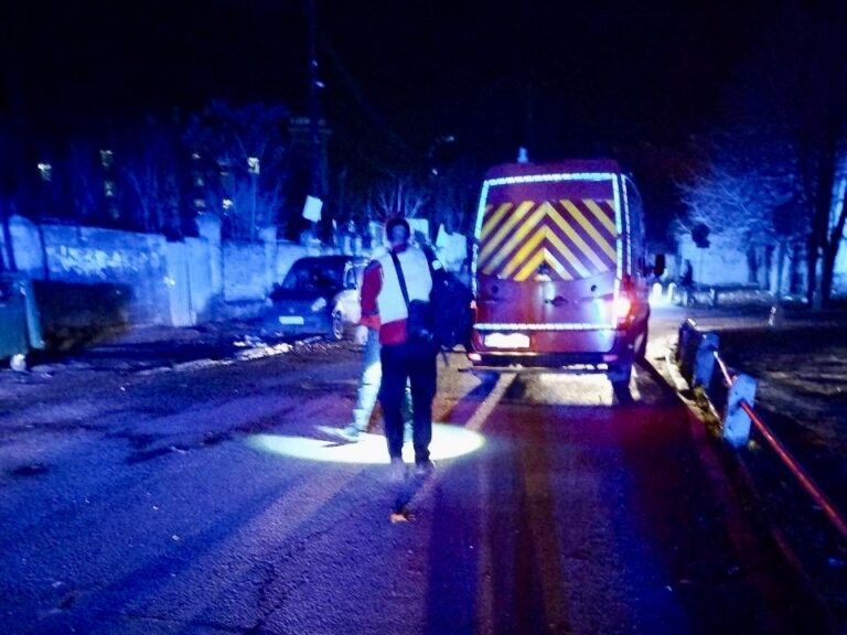 Український Червоний Хрест працював на місці нічної атаки на Дніпро