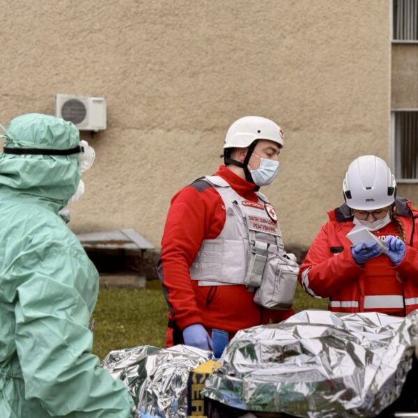 На Прикарпатті відбулися регіональні командно-штабні навчання за участі загону швидкого реагування Українського Червоного Хреста в Івано-Франківській області