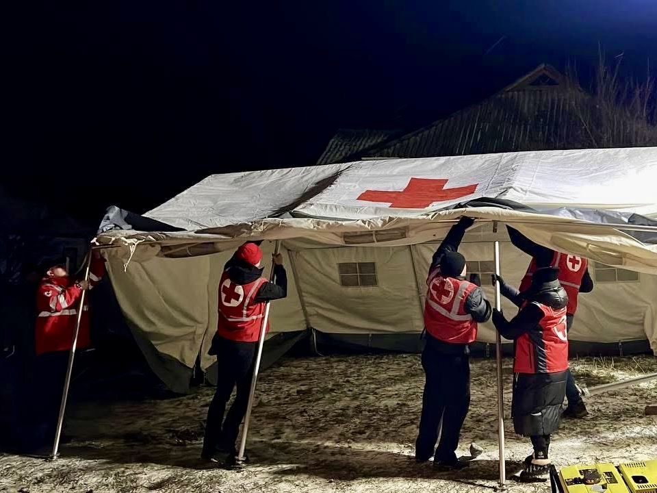 Ukrainian Red Cross supports response efforts in Kharkiv and Uman ...