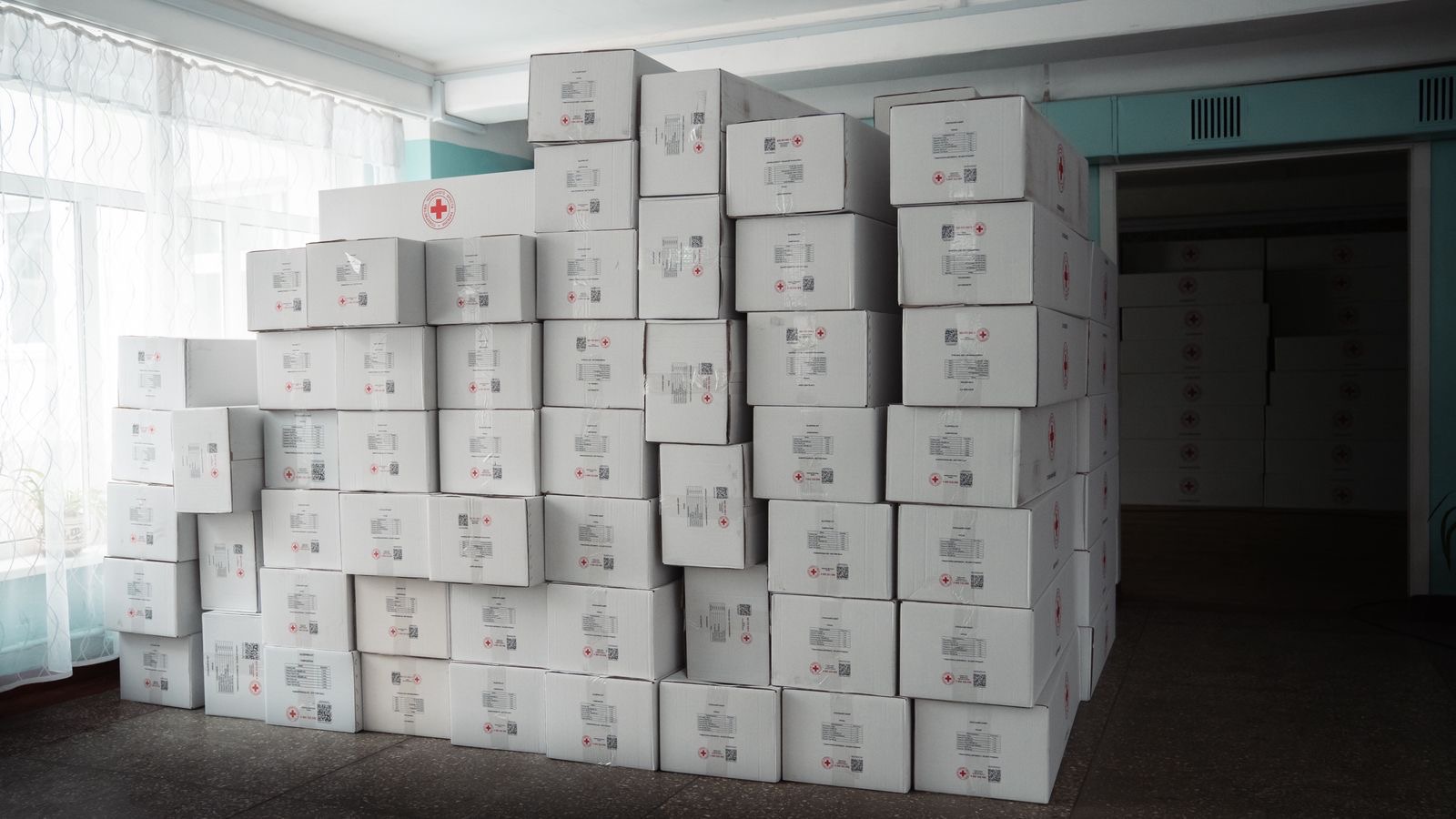 Humanitarian Support for Residents of Kyiv: Ukrainian Red Cross Delivers Thousands of Aid Items