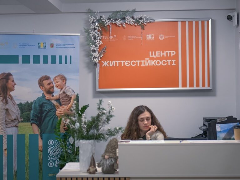 The Ukrainian Red Cross provided generators to Resilience Centres