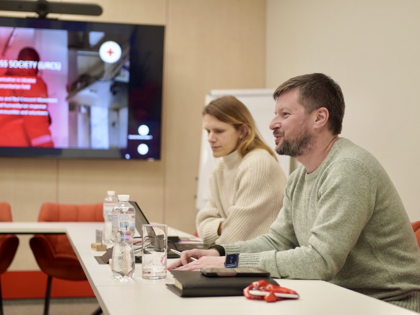 Генеральний директор Українського Червоного Хреста зустрівся із делегацією німецьких парламентарів Бундестагу