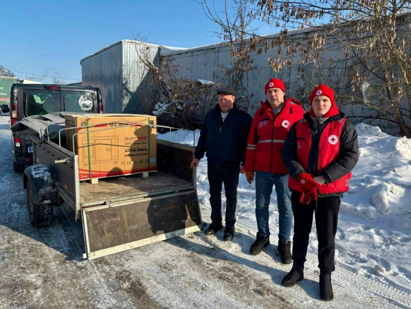 Український Червоний Хрест передав 37 генераторів на Чернігівщині