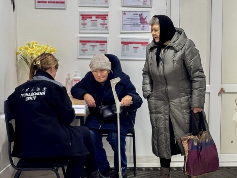 Громадський центр Українського Червоного Хреста у Шепетівці — простір підтримки, турботи та розвитку громади