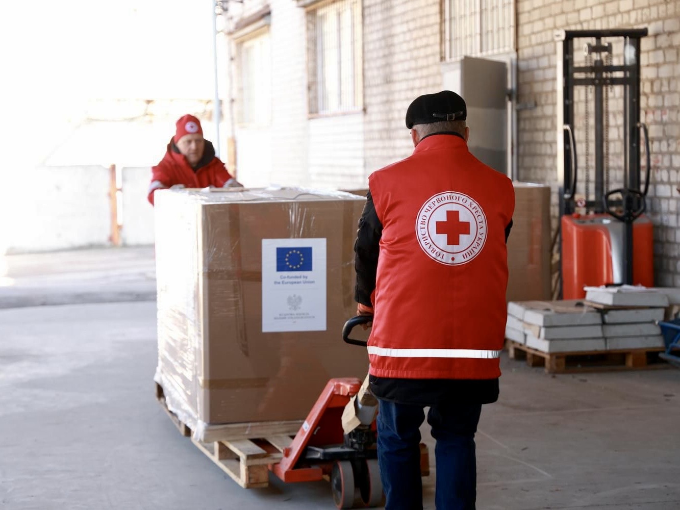 Communities in the Dnipro region received eight more generators from the Ukrainian Red Cross
