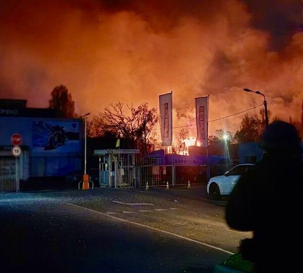 Київ: на місці удару по столиці працювала команда Українського Червоного Хреста