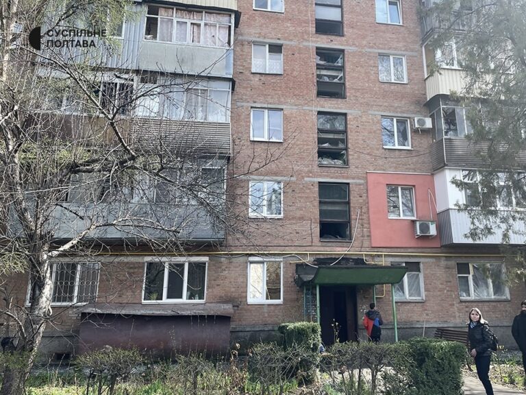 Полтава: Український Червоний Хрест допомагає людям, які постраждали сьогодні внаслідок масованої атаки