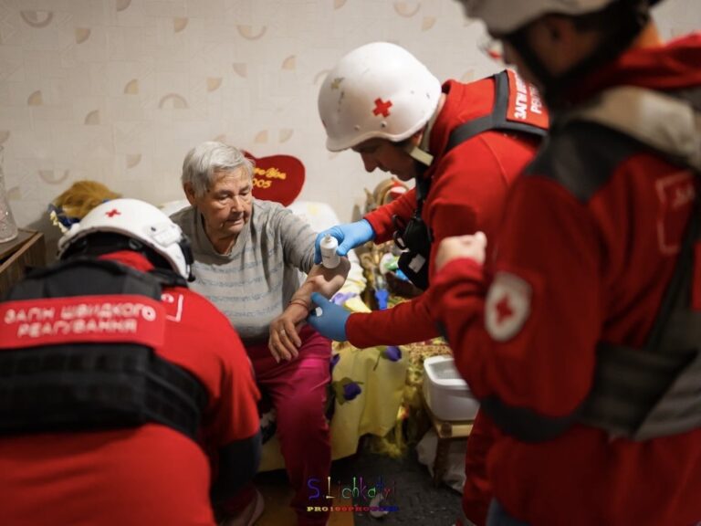 In Zaporizhzhia, the emergency response team of the Ukrainian Red Cross in the Zaporizhzhia region is&hellip;