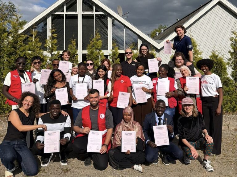 Волонтери Українського Червоного Хреста долучилися до Youth Leadership Academy від Данського Червоного Хреста