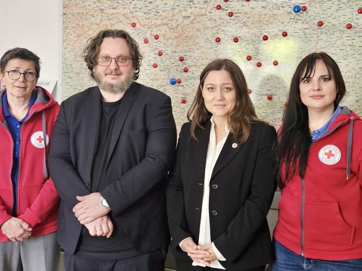 The Ukrainian Red Cross strengthens cooperation with Slovenia and Slovakia