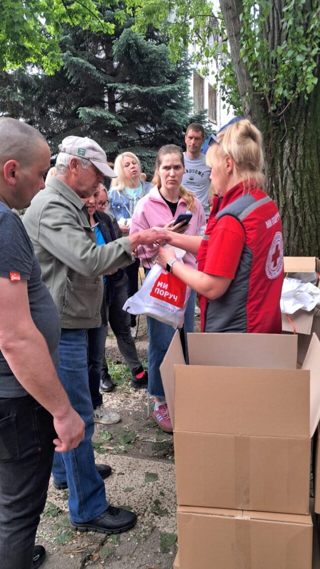 The Ukrainian Red Cross responds to the attack in Dnipro – Ukrainian ...