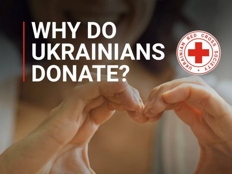 Why do Ukrainians donate?