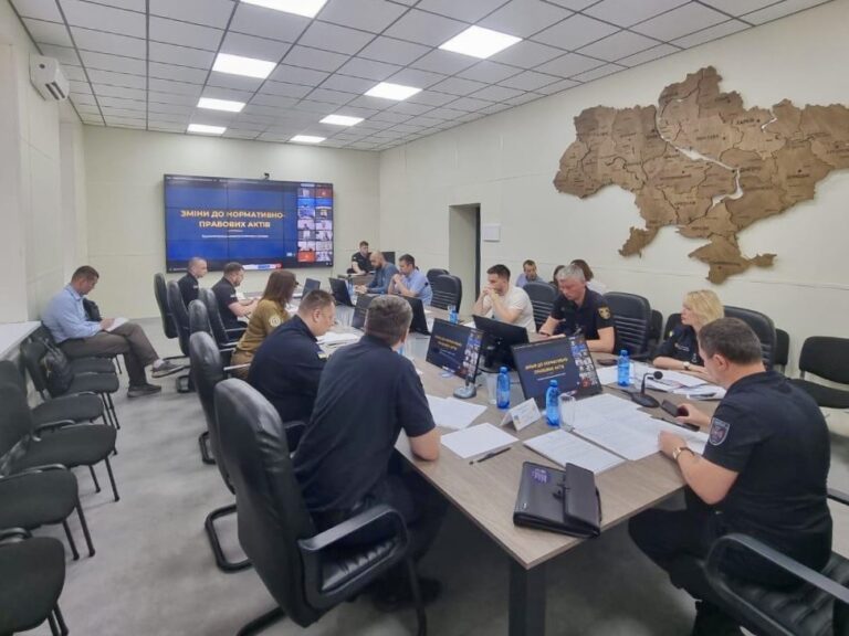 Ukrainian Red Cross Participates in Discussions on the Development of Volunteer and Local Fire Brigades