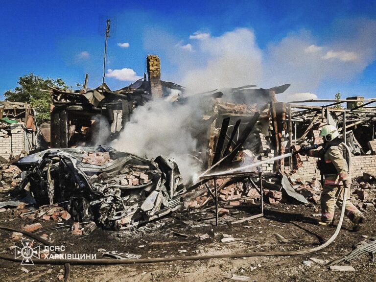 Команда Українського Червоного Хреста працювала на місцях масованого удару по Харкову